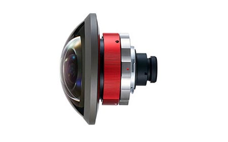 250度魚眼レンズ 焦点距離4.3mm